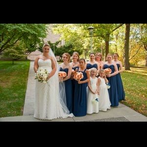 Cathedral length wedding veil